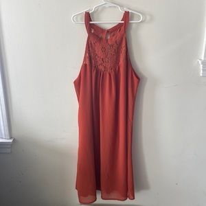 Cheer halter dress